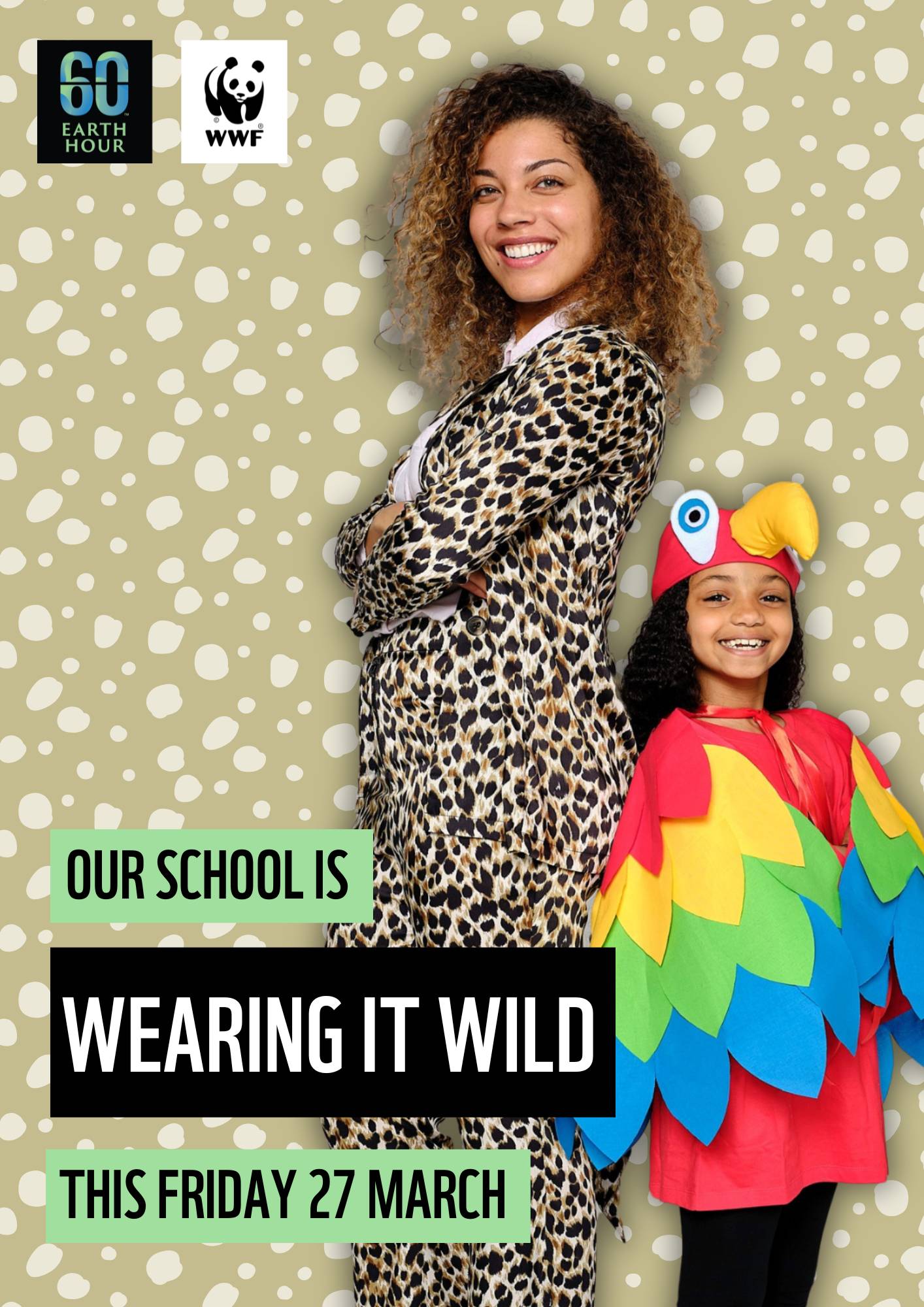 Wear It Wild - School Poster