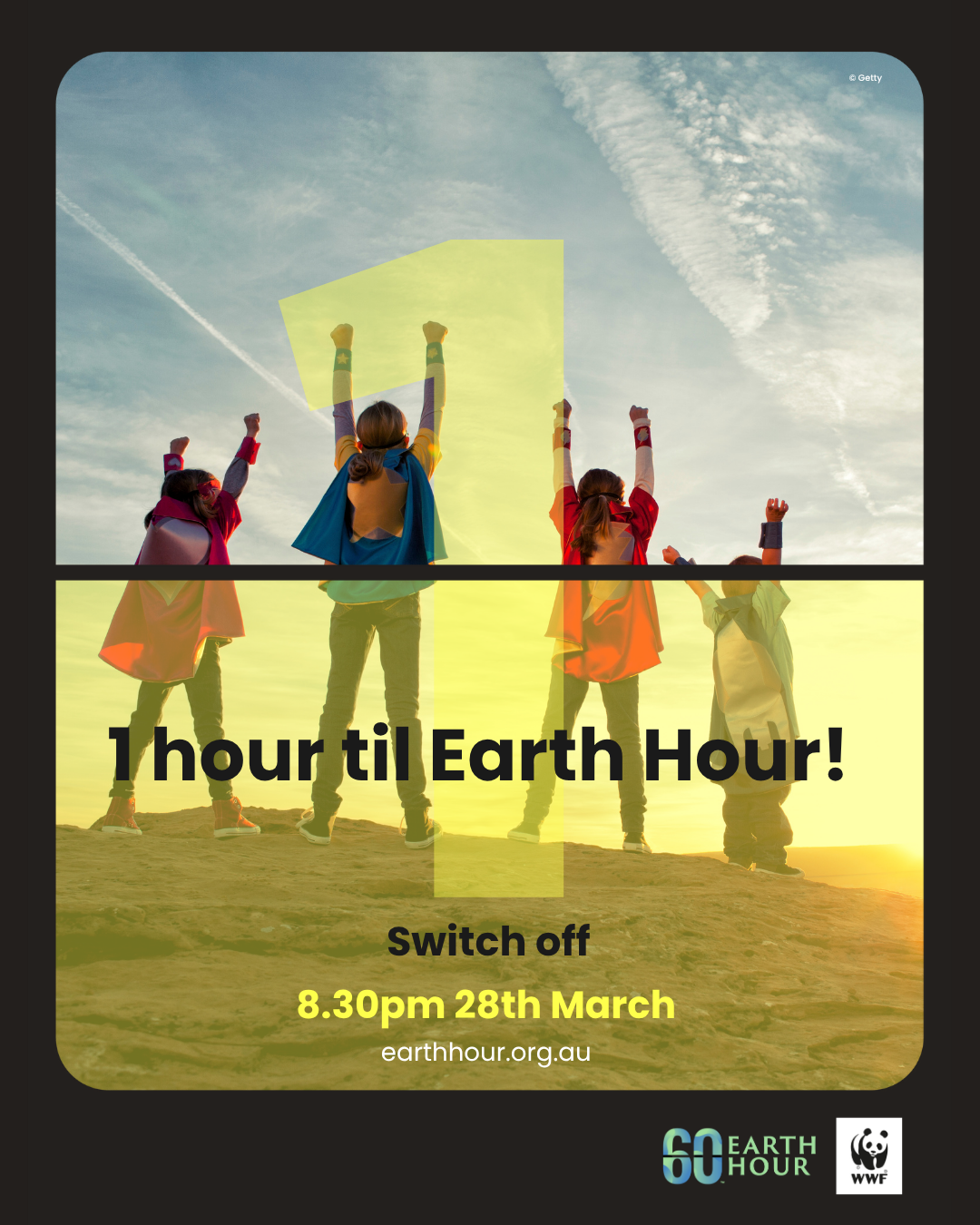 Portrait 1 Hour till EH