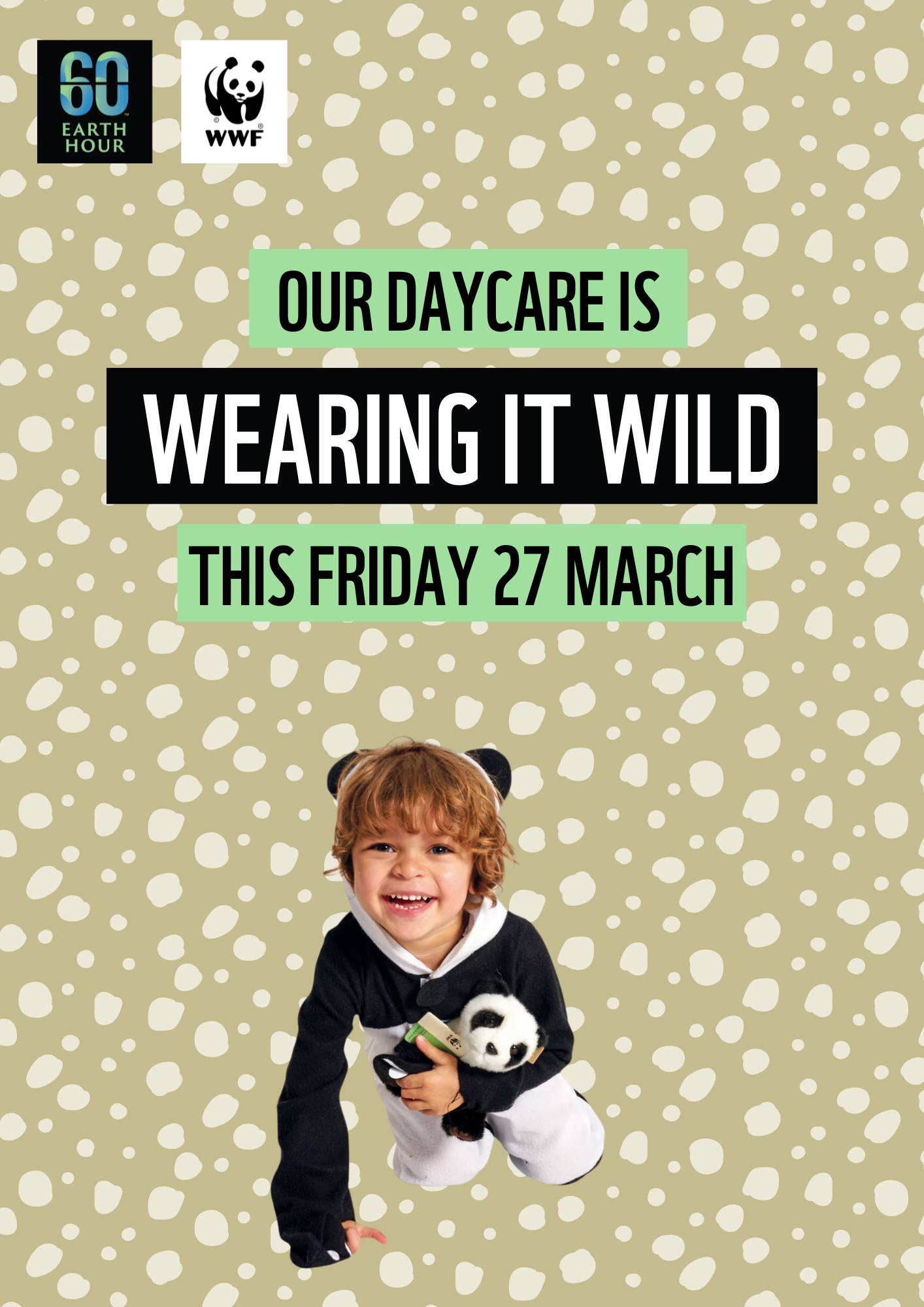 Wear It Wild - Daycare Poster